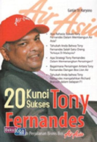 Image of 20 Kunci Sukses  Tony Fernandes