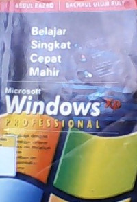 Image of Belajar Singkat Cepat Mahir Microsoft Windowa Xp PROFESSIONAL