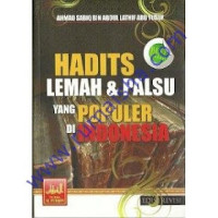 Image of HADITS LEMAH & PALSU YANG POPULER DI INDONESIA
