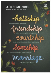 Image of HATESHIP, FRIENDSHIP, LOVESHIP, MARRIAGE