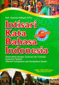Image of Intisari Kata Bahasa Indonesia