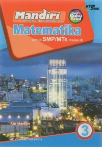 Image of Matematika untuk SMP/MTs Kelas IX
