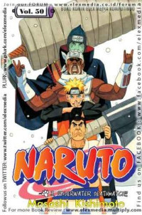 Image of NARUTO Vol. 50. UNDERWATER DEATHMATCH !!!
