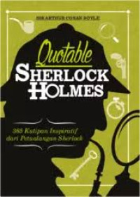 Image of Quotable SHERLOCK HOLMES
