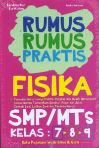 Image of RUMUS RUMUS PRAKTIS FISIKA SMP/MTS