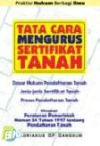 Image of TATA CARA MENGURUS SERTIFIKAT TANAH