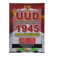 Image of UUD 1945 AMANDEMEN
